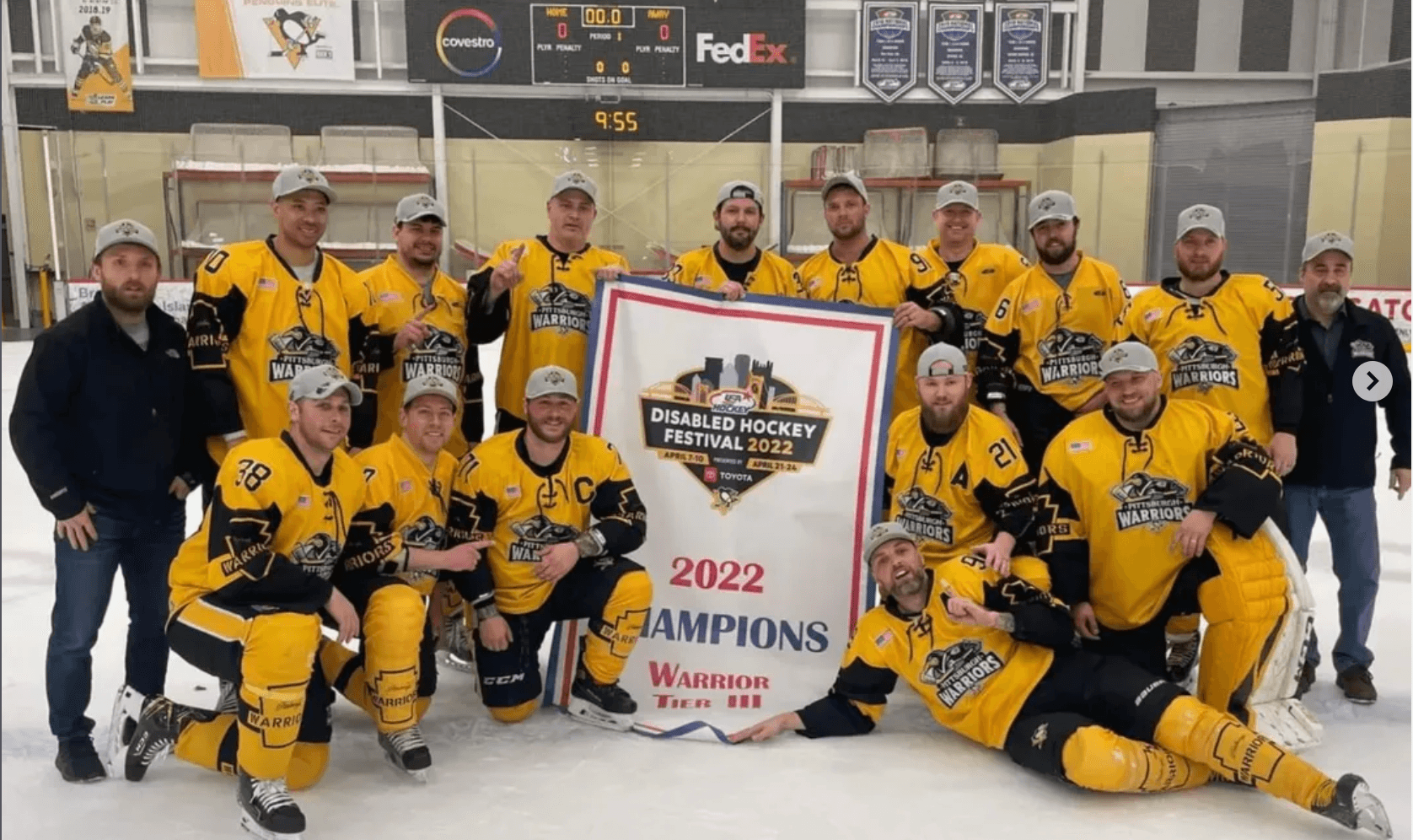 Warrior National Championship — Tier III Champions team photo