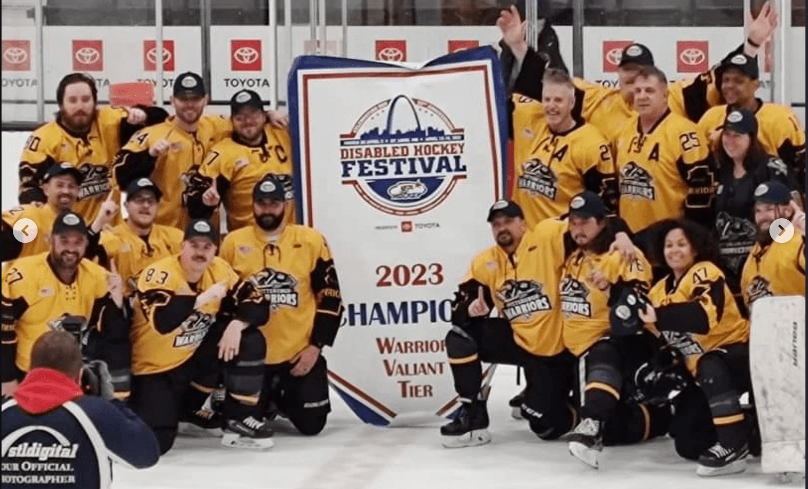 Warrior National Championship — Valiant Tier Champions team photo