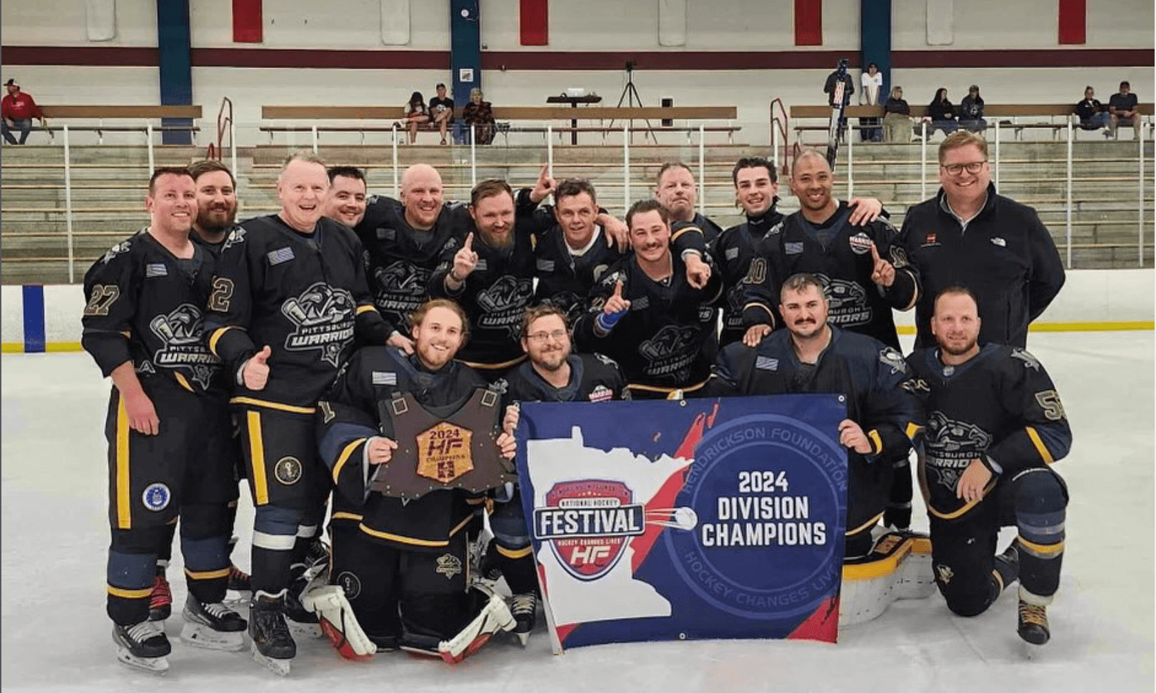 Hendrickson Hockey Festival — Division Champions team photo