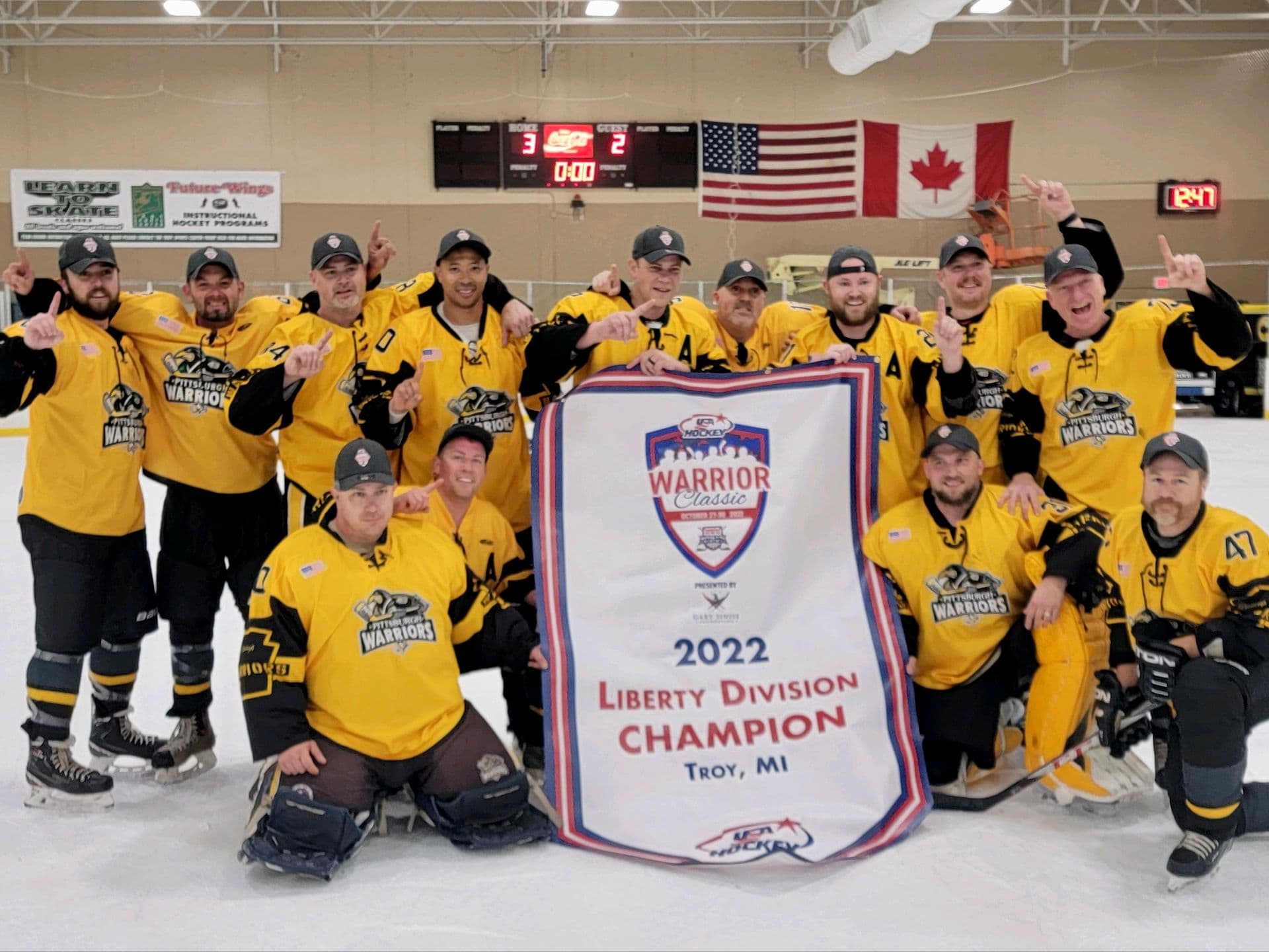 Warrior Classic — Liberty Division Champions team photo