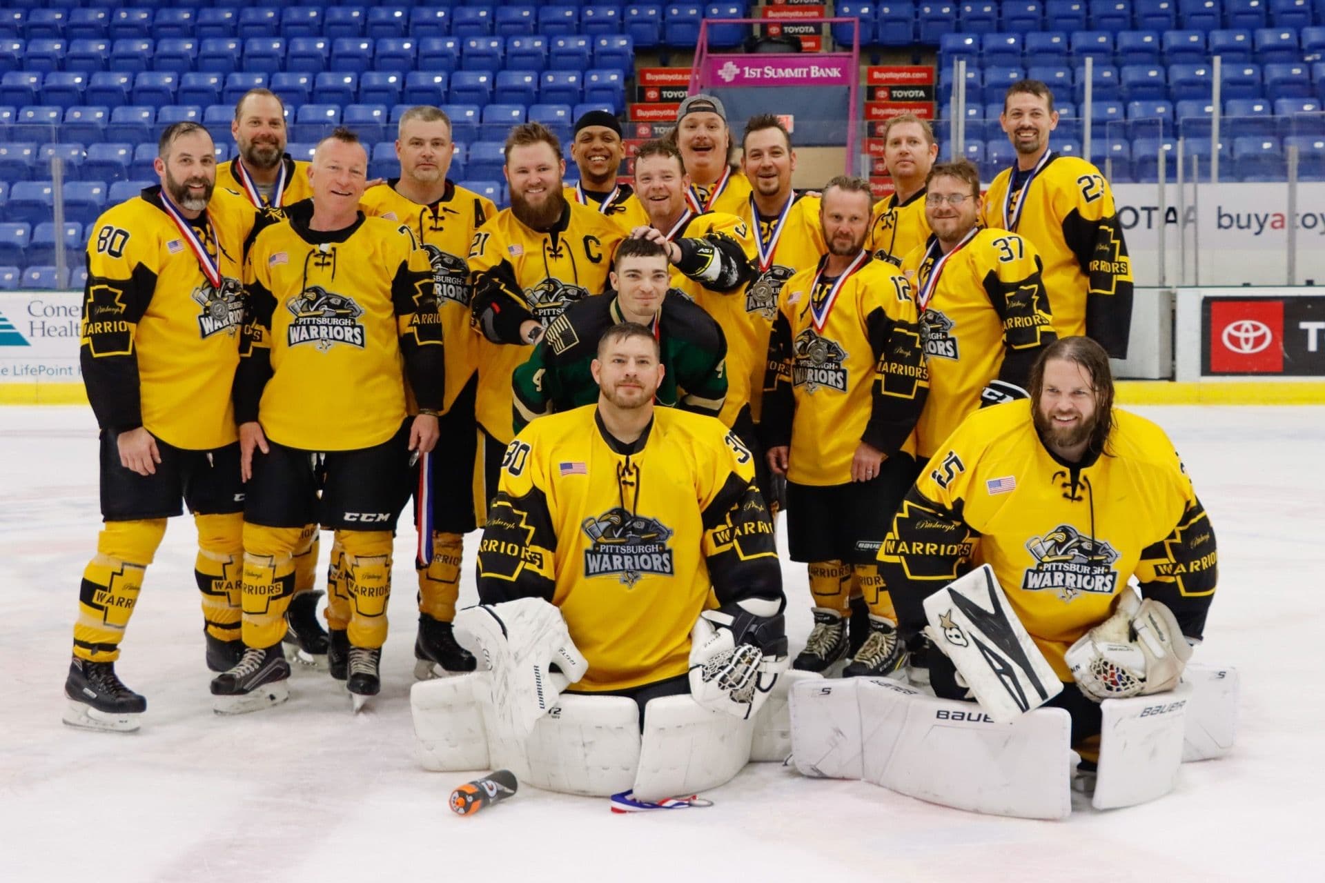 Pittsburgh Warriors team photo