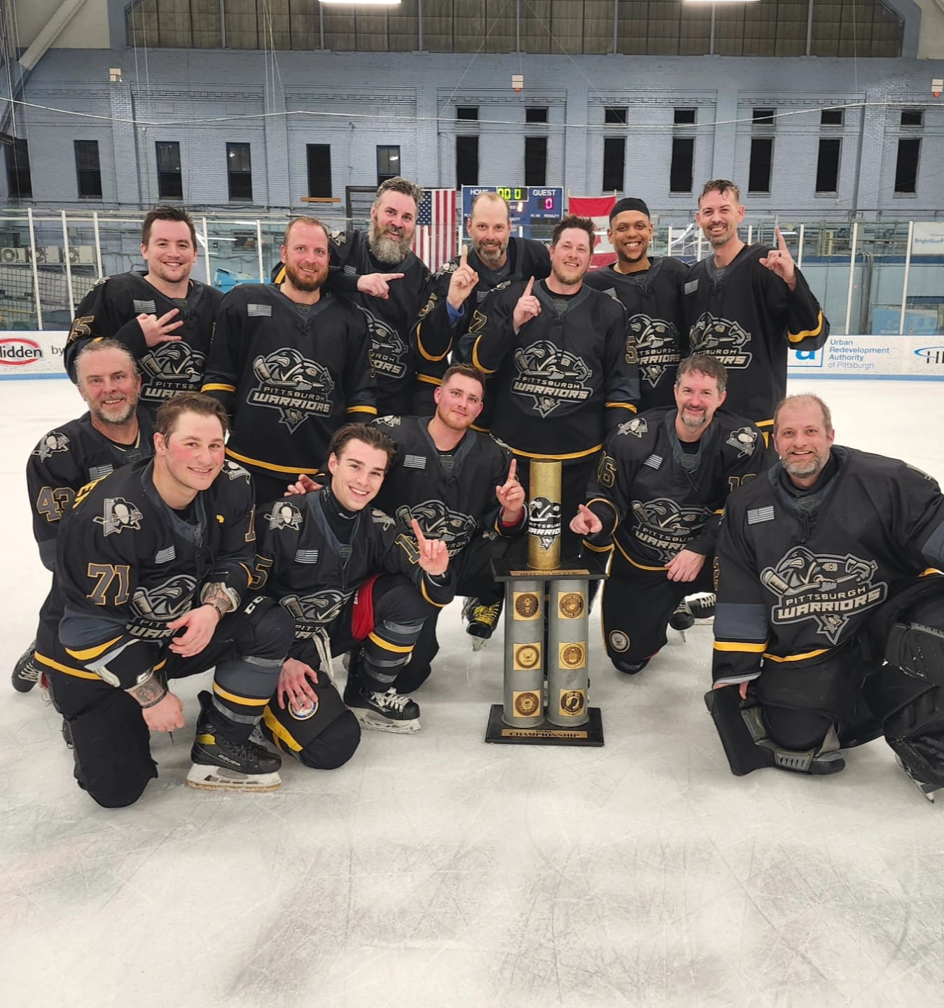 Defenders Cup Champion team photo