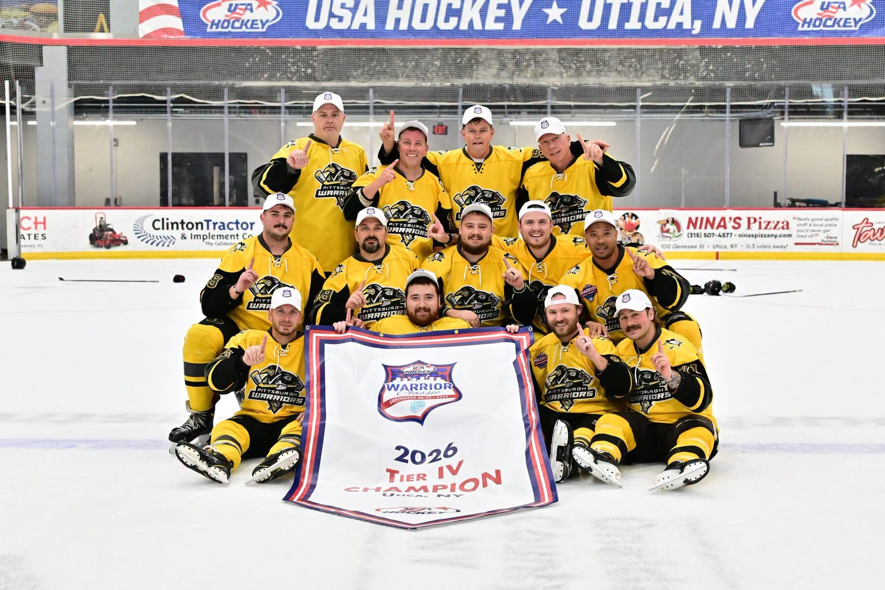 Warrior Classic — Tier IV Champions team photo